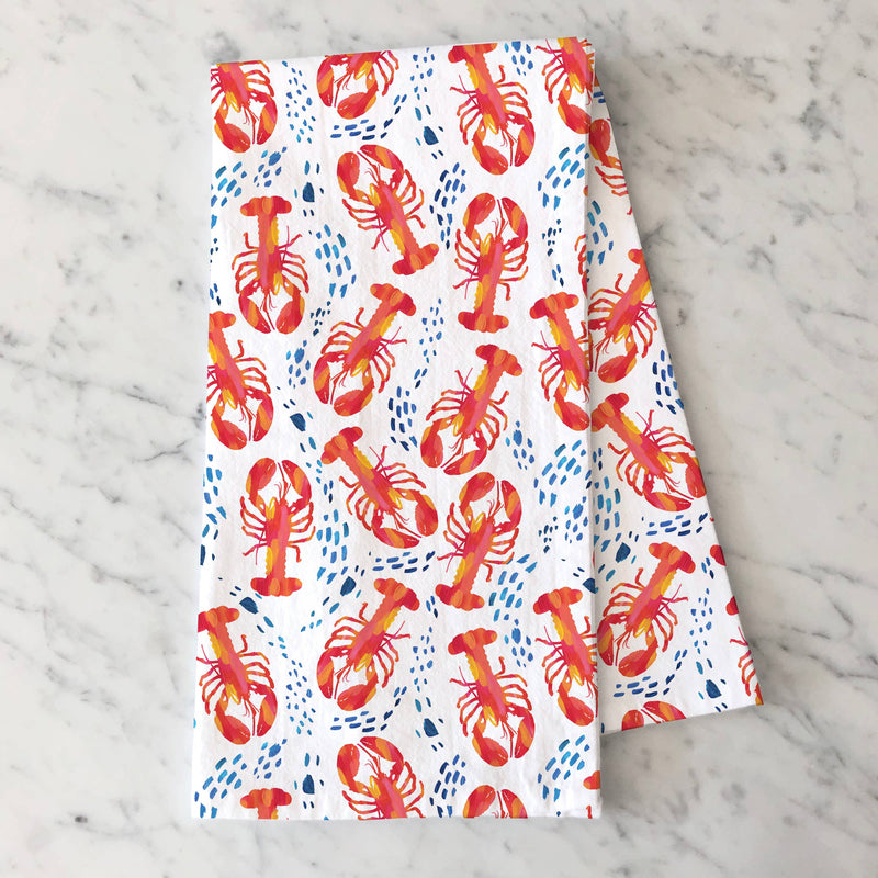 Lobsters Kitchen Towel