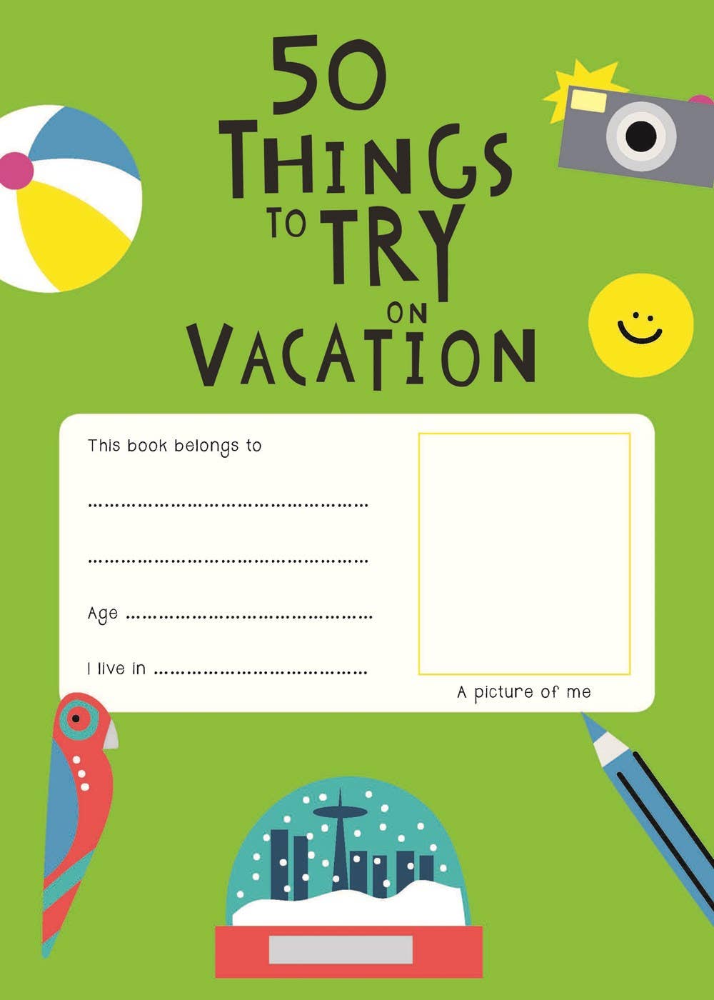 Adventure Journal: 50 Things to Try on Vacation