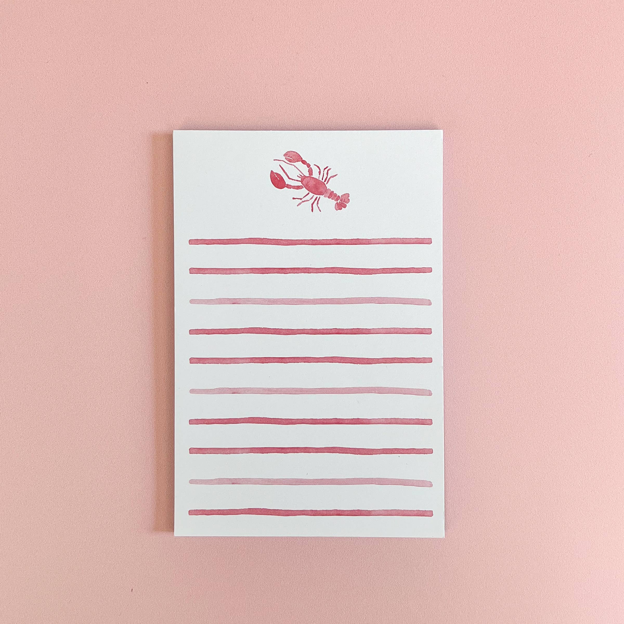 Coastal Lobster Notepad