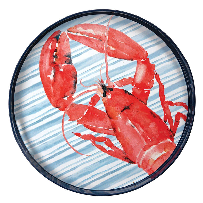 Red Lobster 15 Inch Round Tray