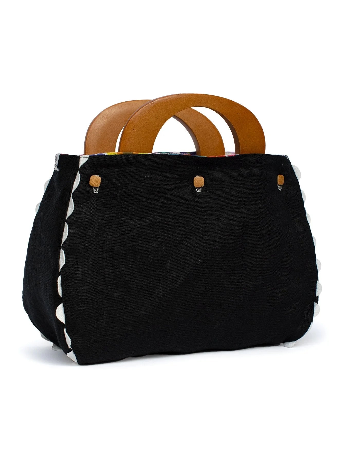 Gems & Black Bermuda Bag