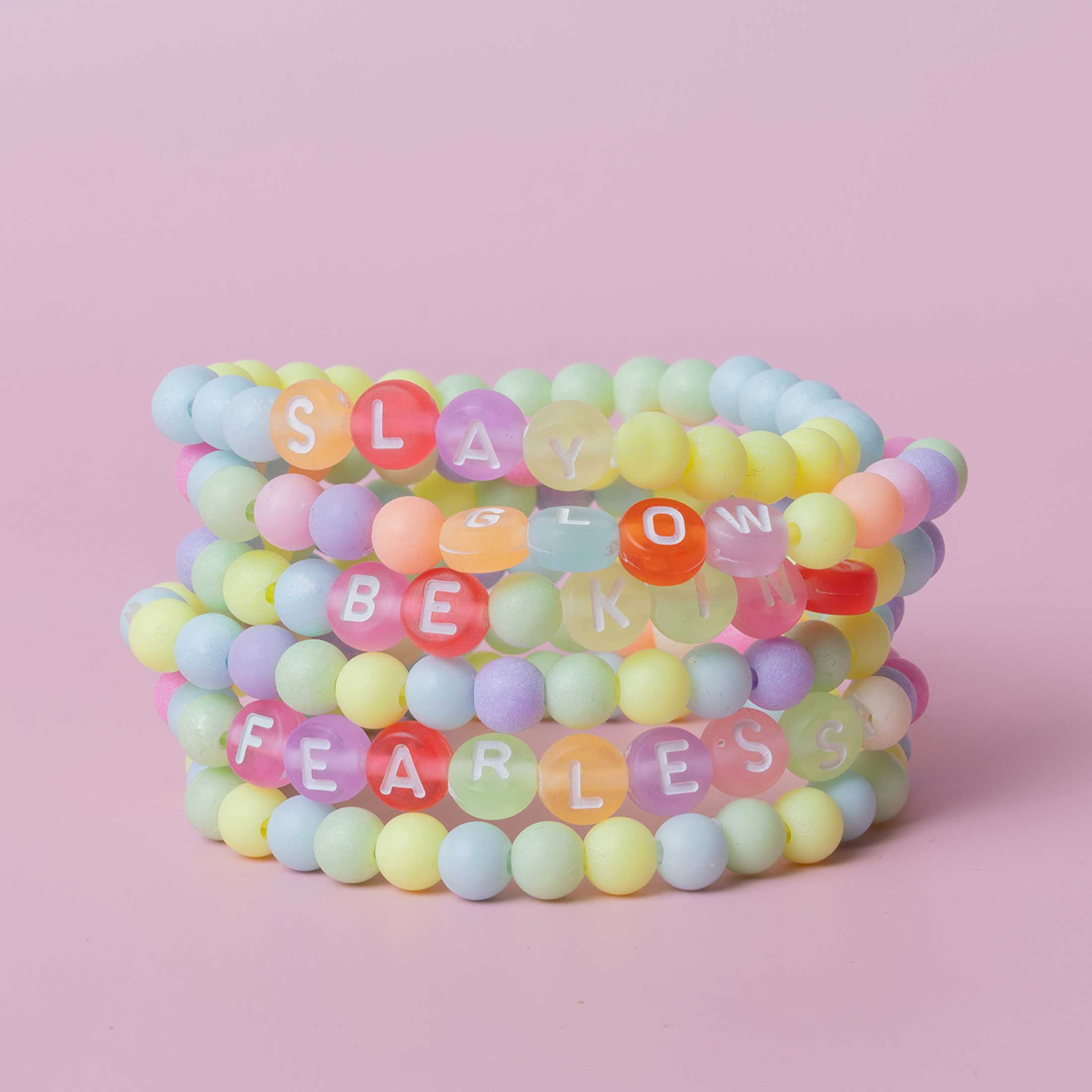 Happy Jar Bead Kit - Pastel