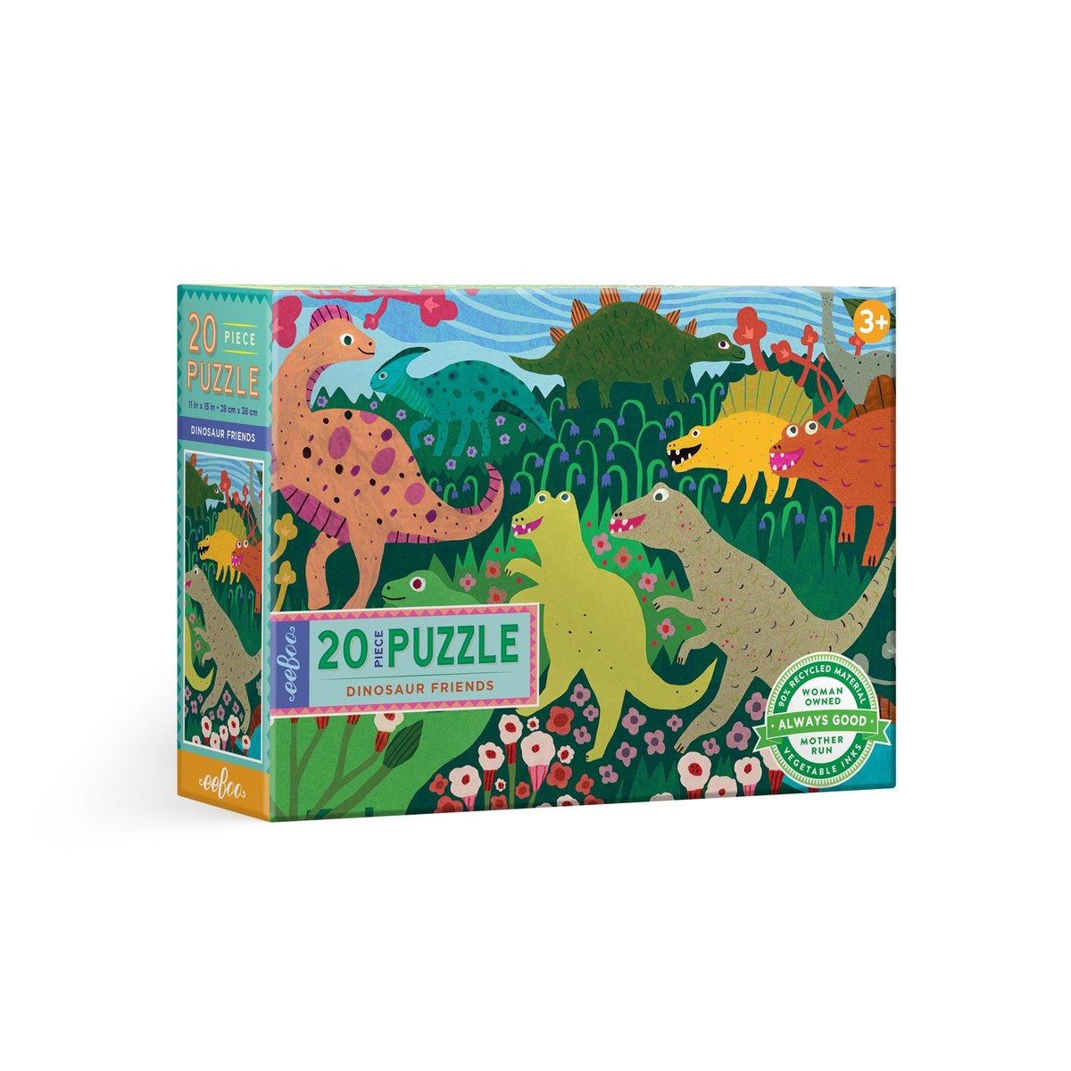 Dinosaur Friends 20 Piece Puzzle