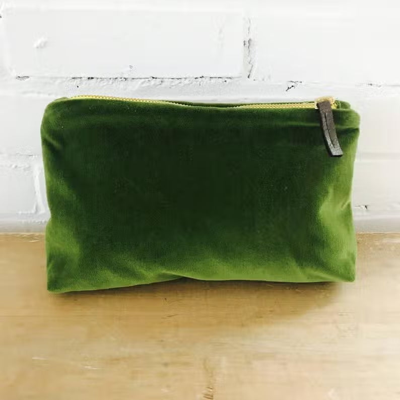 Velvet Make Up Bag